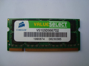 Памет за лаптоп DDR2 1GB PC2-5300 Corsair